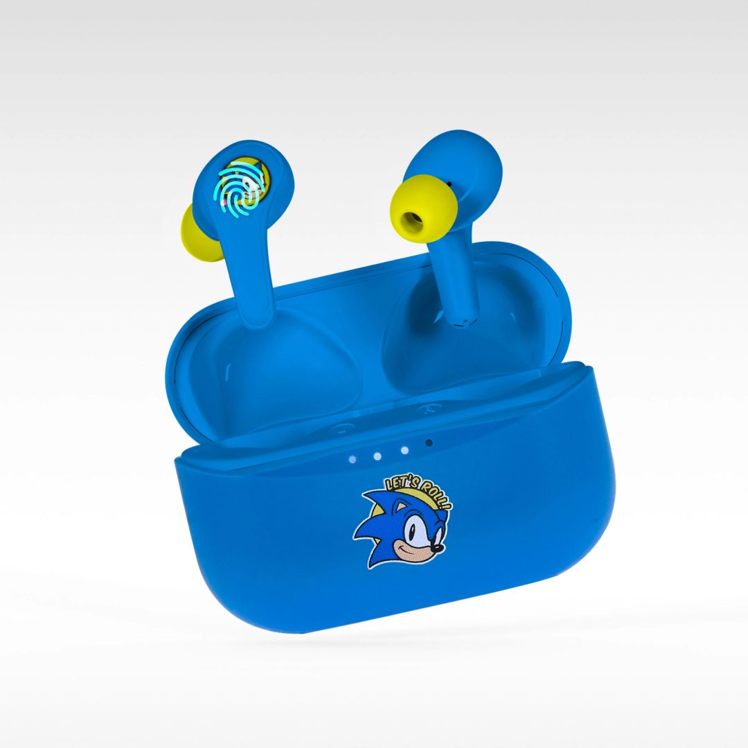 OTL Technologies SEGA Classic Sonic the Hedgehog TWS Bluetooth Headset Blue