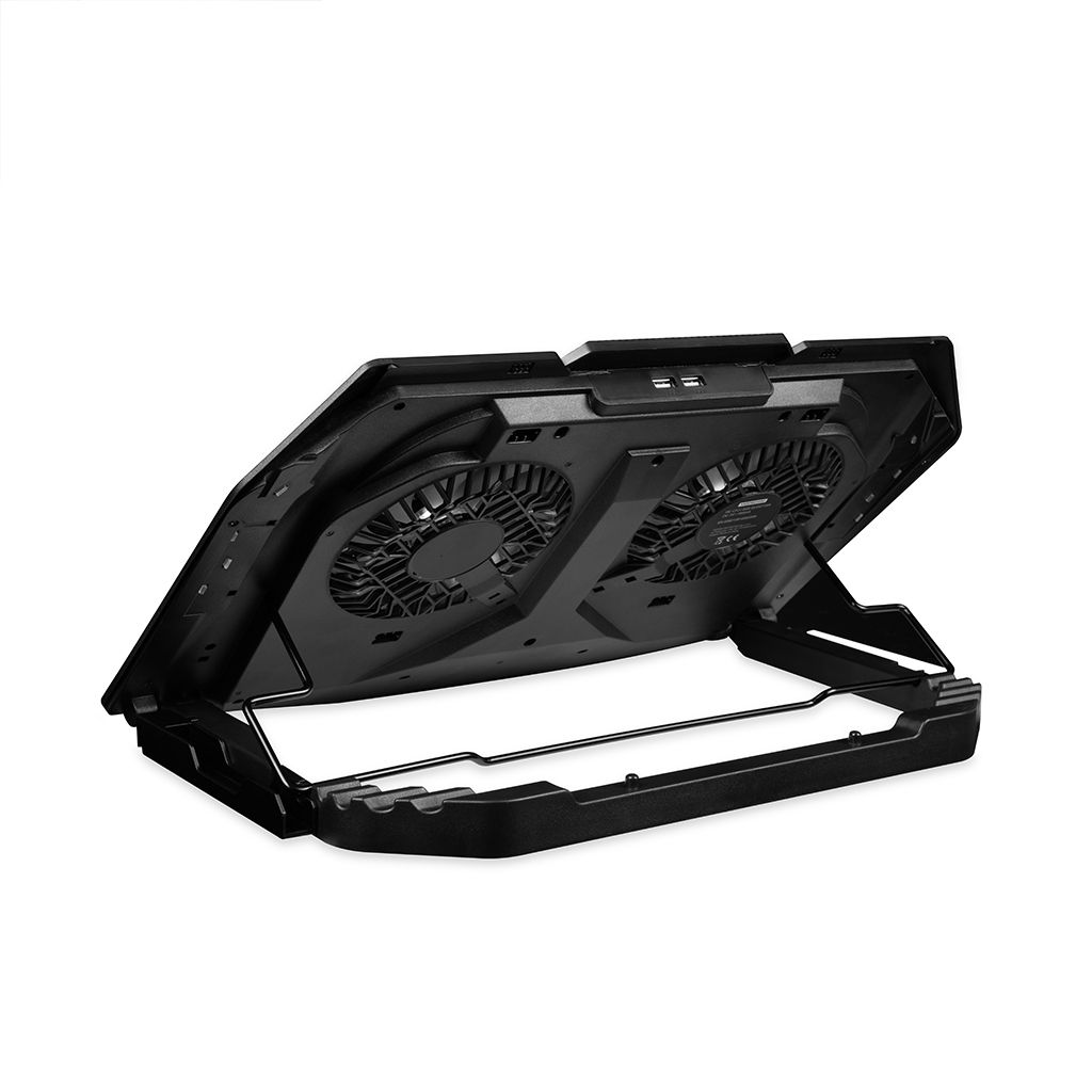 Modecom CF21 RGB Silent Notebook Hűtő Black
