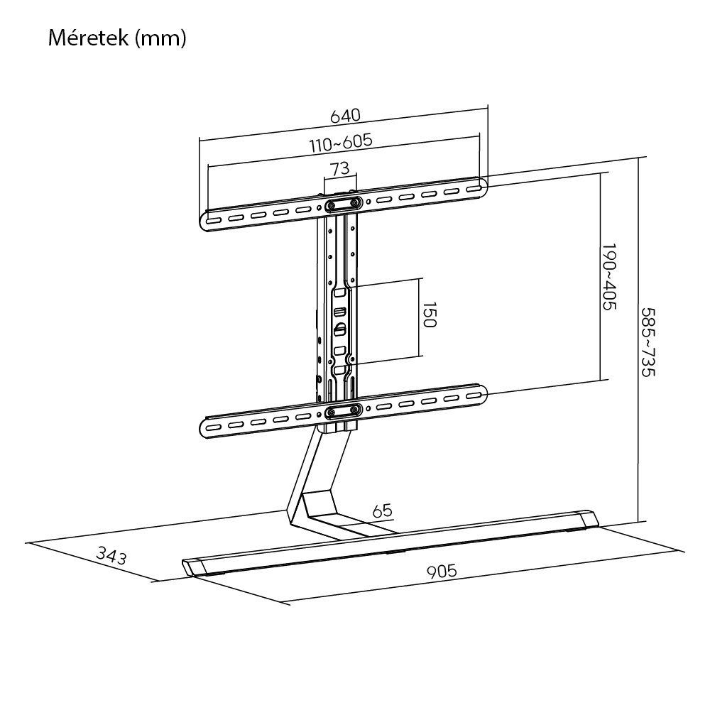 Stansson WM-3775 TV Wall mount 37
