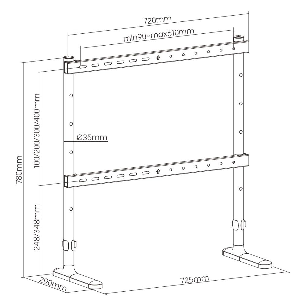 Stansson WM-4975 Stand mount 49