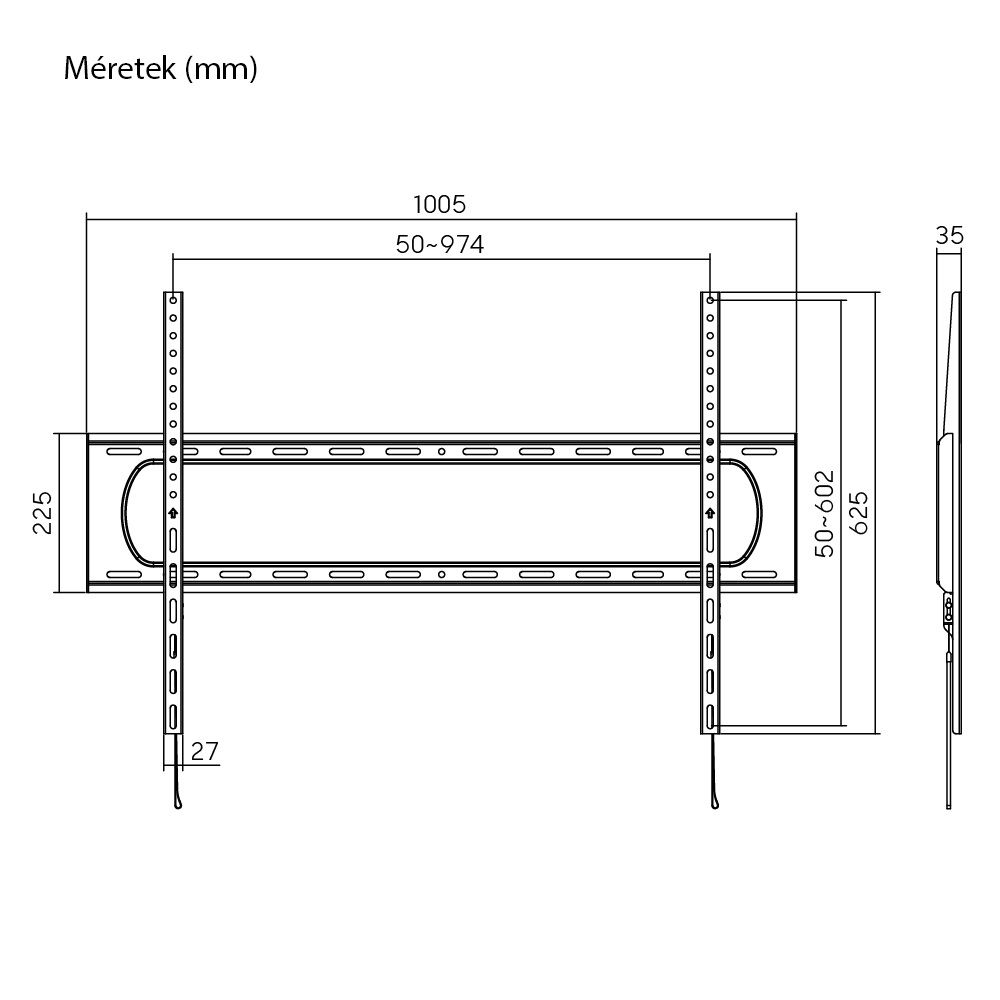 Stansson WM-60120 TV Wall mount 60