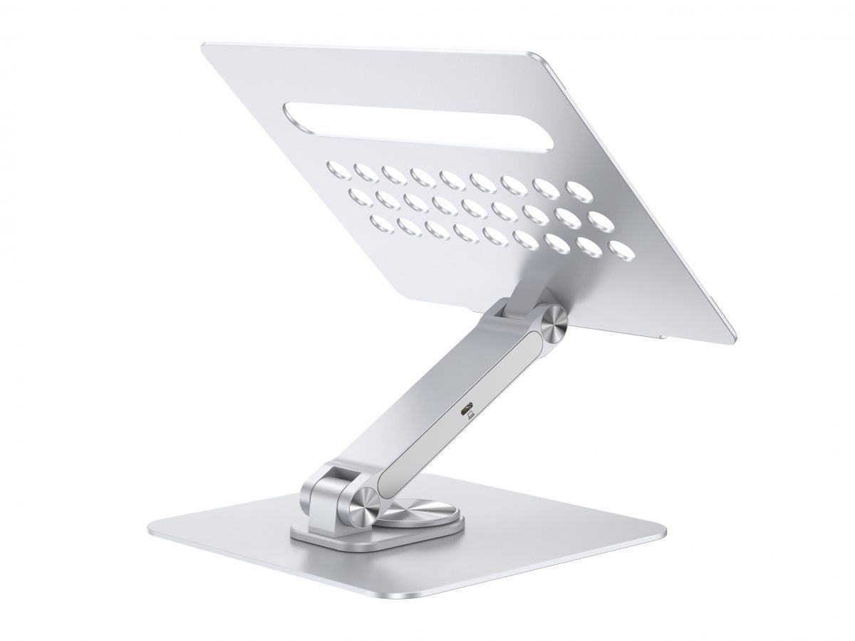 Conceptronic  DONN27G Laptop Stand with 7-in-1 USB 3.2 Gen 1 Docking Station