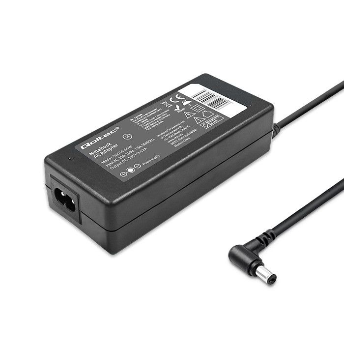 Qoltec 50016 19V / 3,42A 65W 5,5x2,5mm Acer hálózati notebook töltő