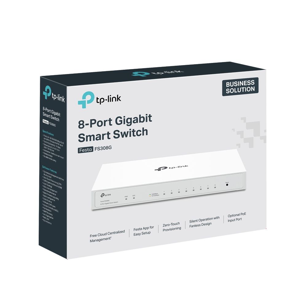 TP-Link Festa FS308G 8-Port Gigabit Smart Switch