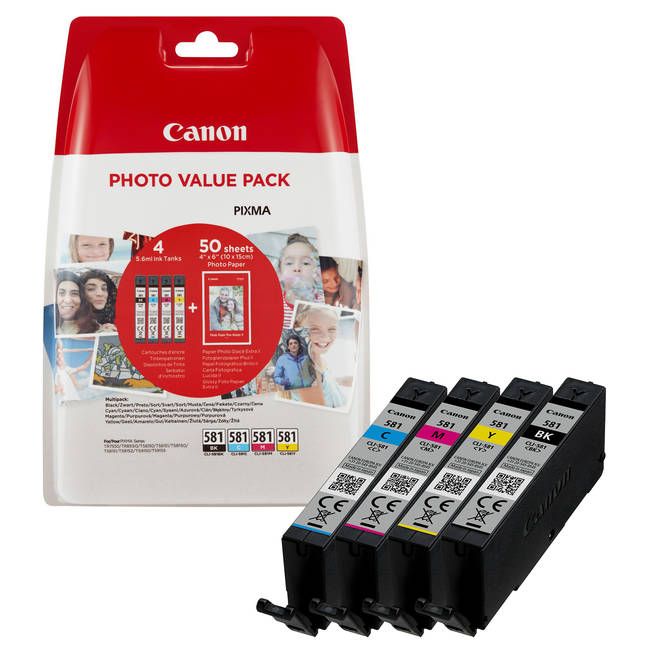 Canon CLI-581 Photo Value Pack
