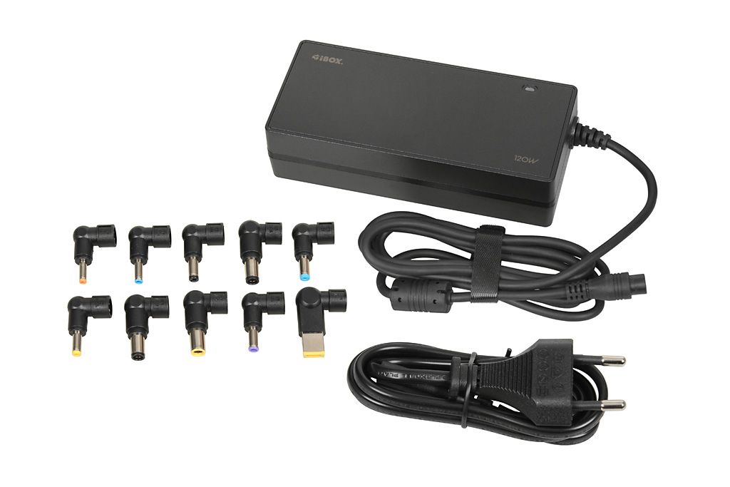 iBox IUZ120WA 15-24V / 6A 120W univerzális hálózati notebook töltő