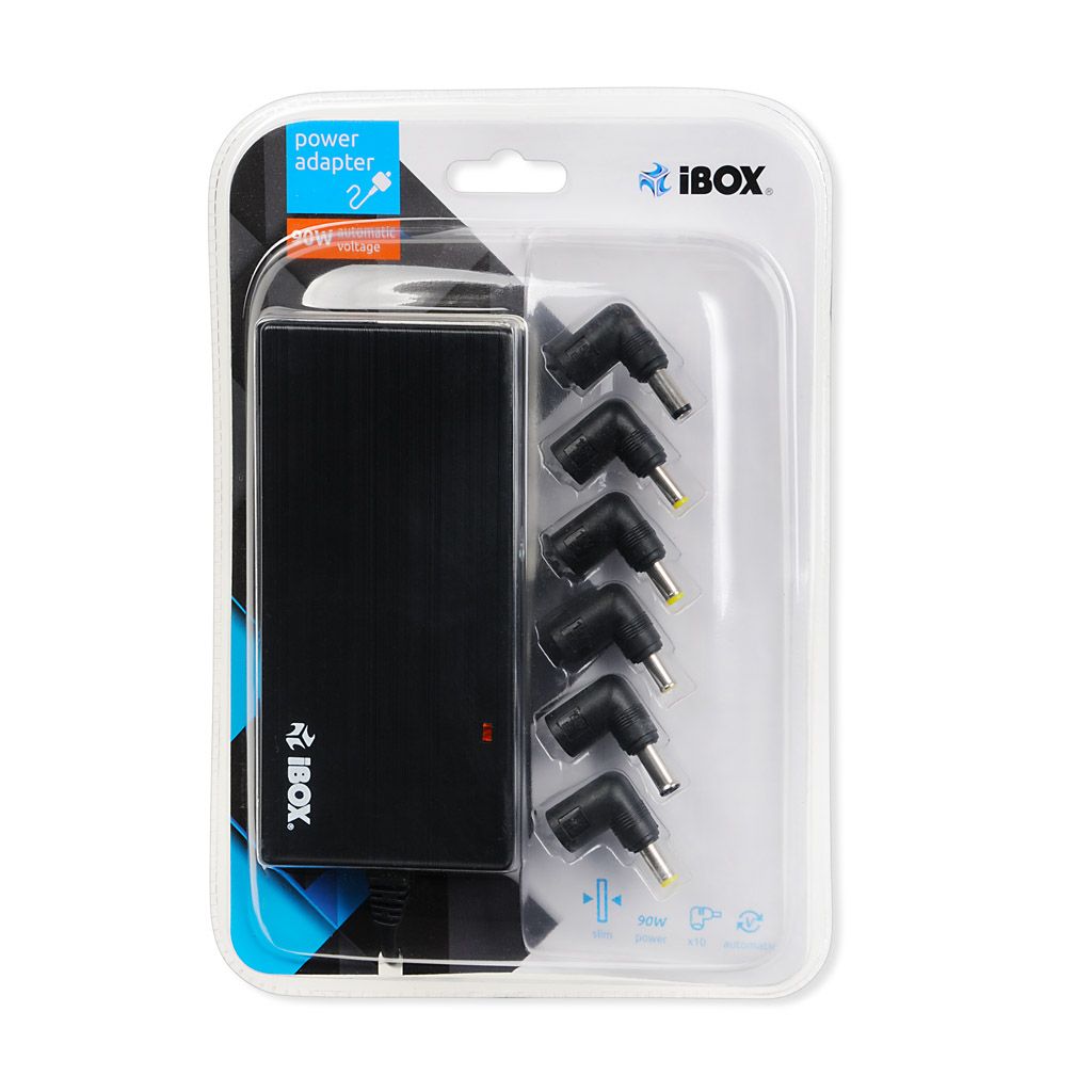 iBox IUZ90WA 15-24V / 4,5A 90W univerzális hálózati notebook töltő