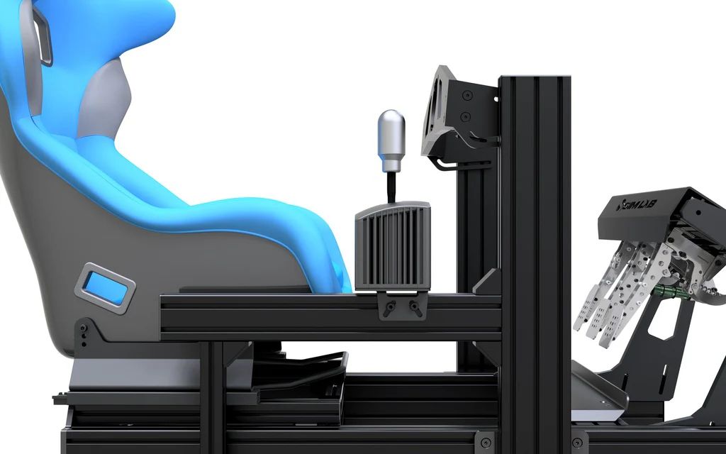Sim-Lab Shifter & HB bracket Black