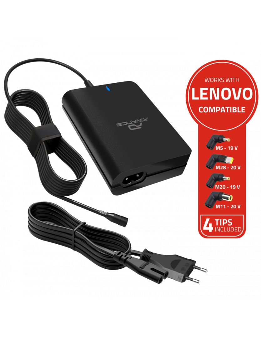 Advance PowerUp 20V / 4,5A 90W univerzális Lenovo hálózati notebook töltő