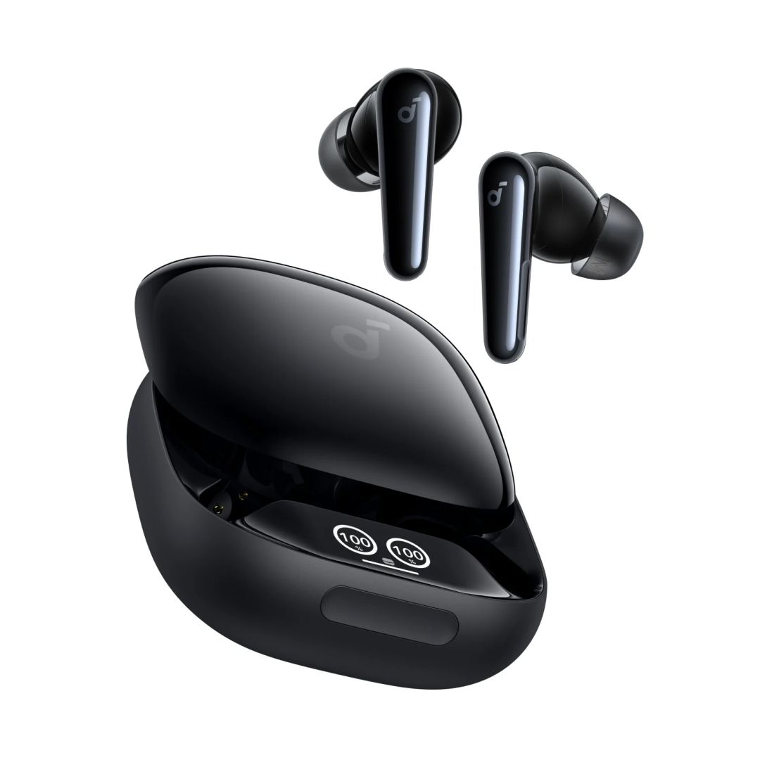 ANKER Soundcore Liberty 4 Pro Noise Cancelling True-Wireless Earbuds Glossy Black