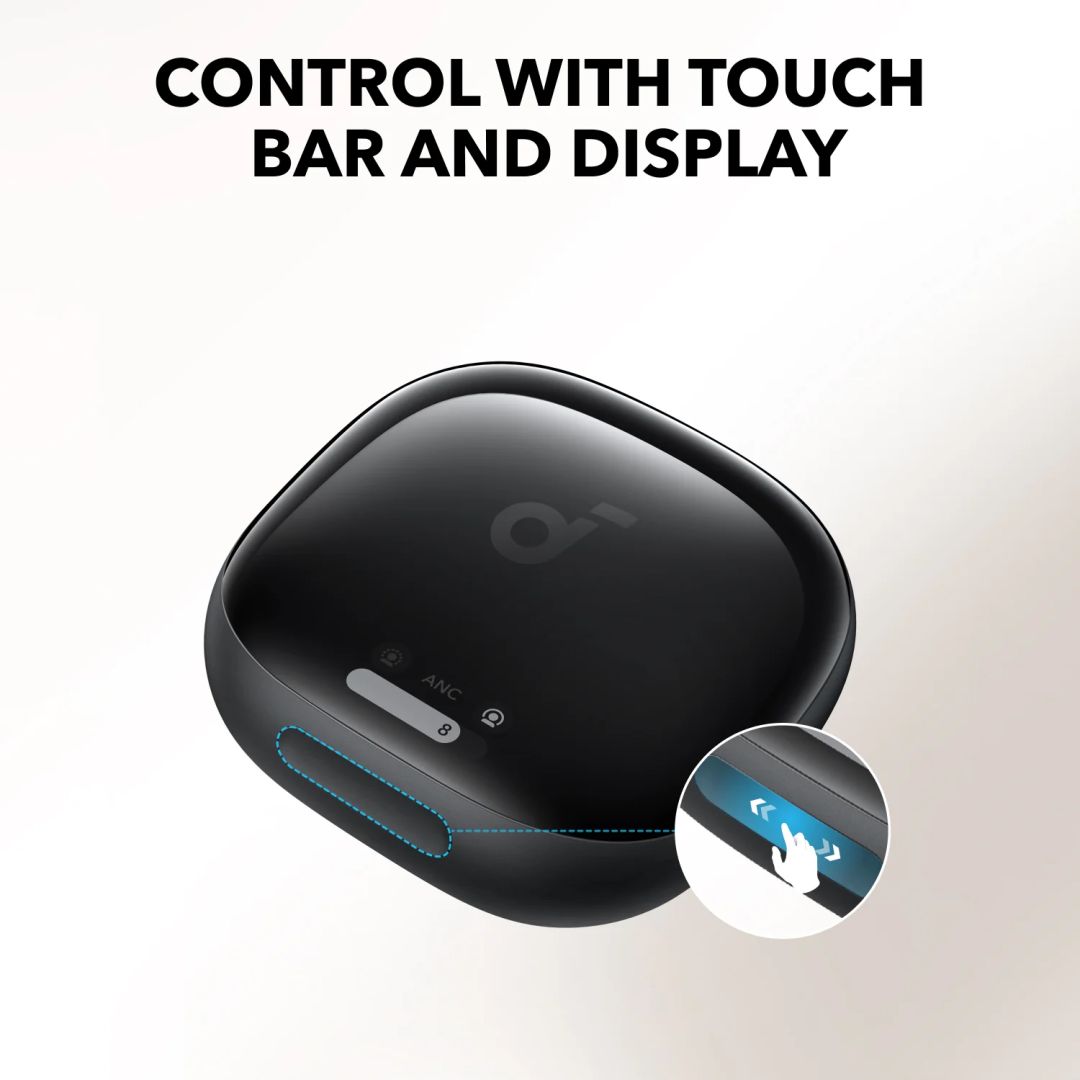 ANKER Soundcore Liberty 4 Pro Noise Cancelling True-Wireless Earbuds Glossy Black