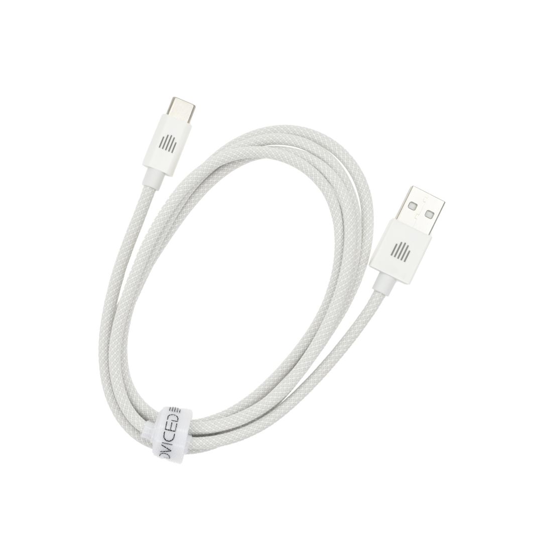 Dviced USB-A to USB-C cable 1,25m White