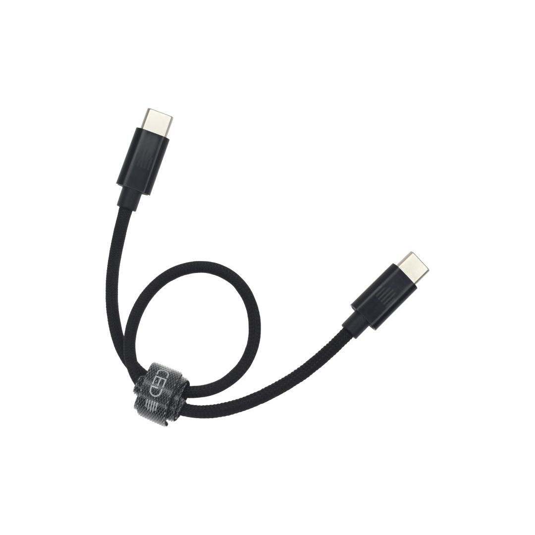 Dviced USB-C to USB-C Cable 0,25m Black