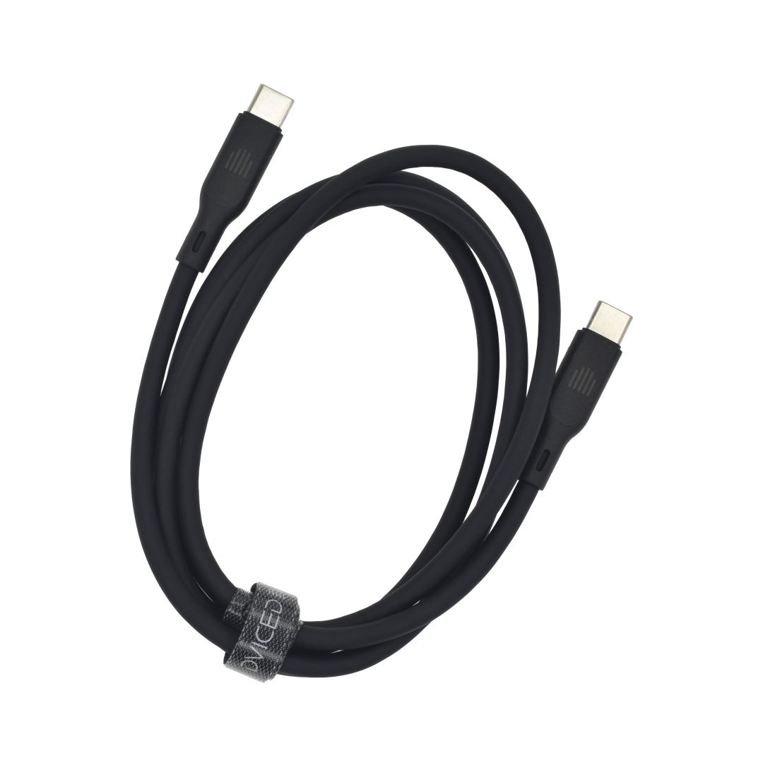 Dviced USB-C to USB-C Cable 1,25m Black