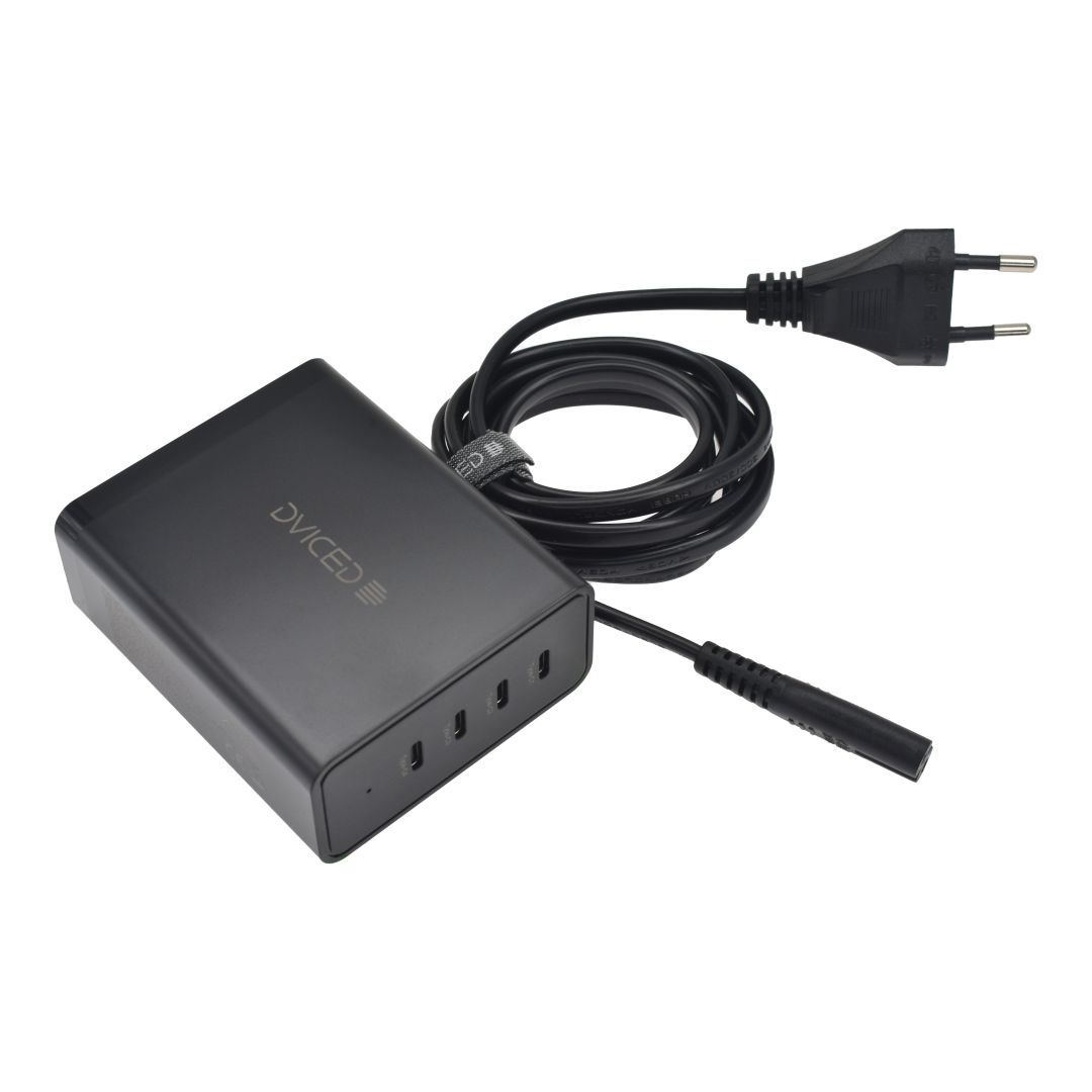 Dviced Desktop charger 140W GaN EU Black