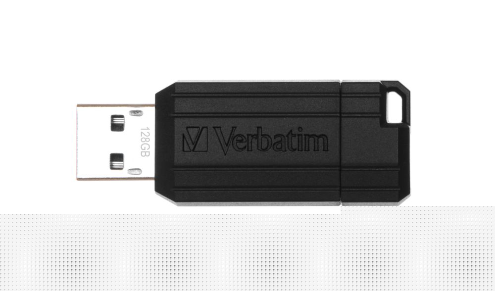 Verbatim 128GB PinStripe Black