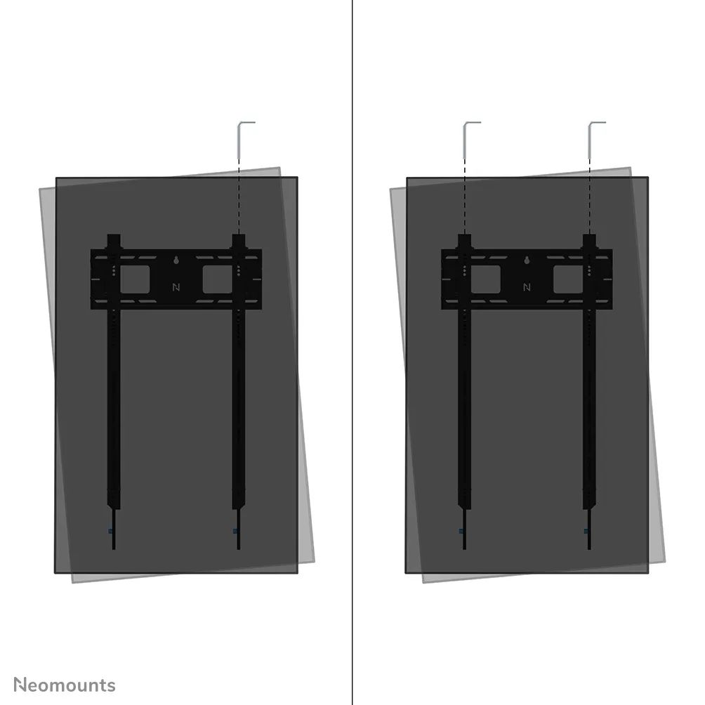 Neomounts WL30-750BL18P heavy duty tv wall mount 50