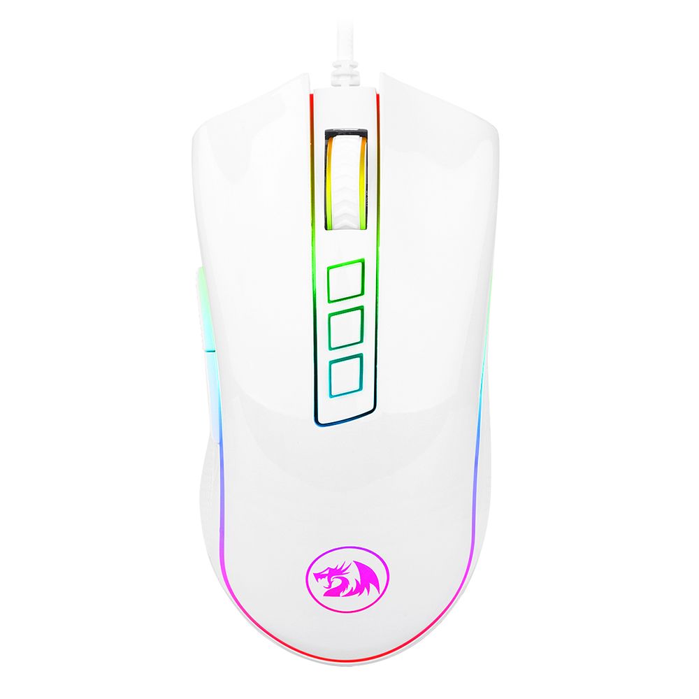 Redragon Cobra M711W RGB Gaming Mouse White