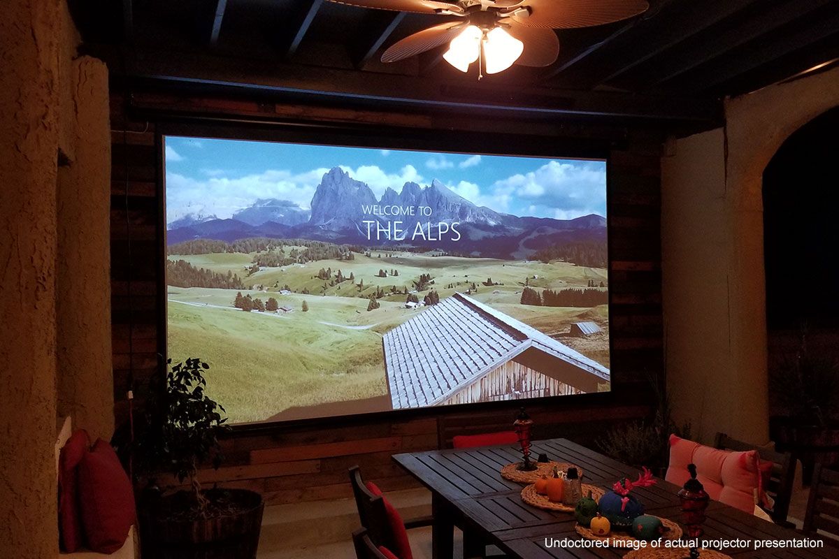 EliteScreen ELECTRIC106NX Motoros 229x143cm Format 16:10