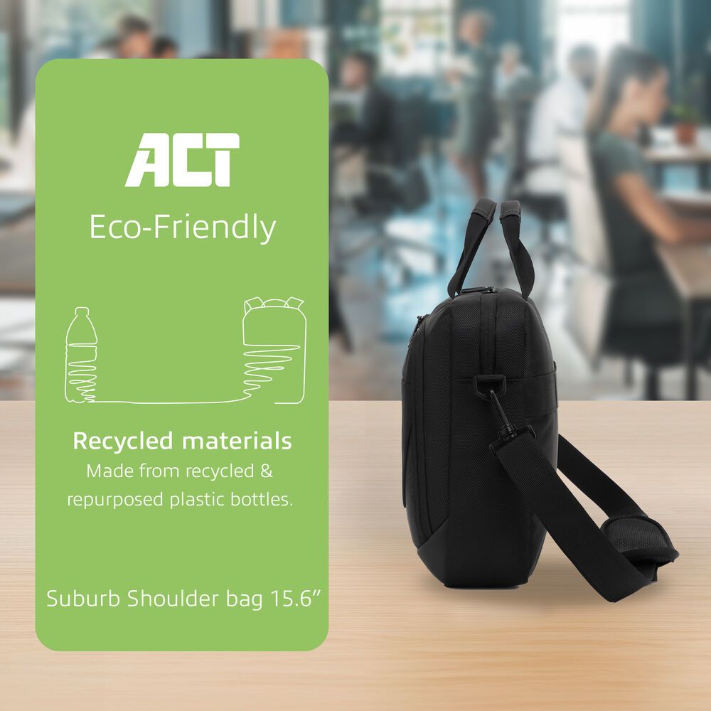 ACT AC8570 Suburb shoulder bag for laptops up to 15,6