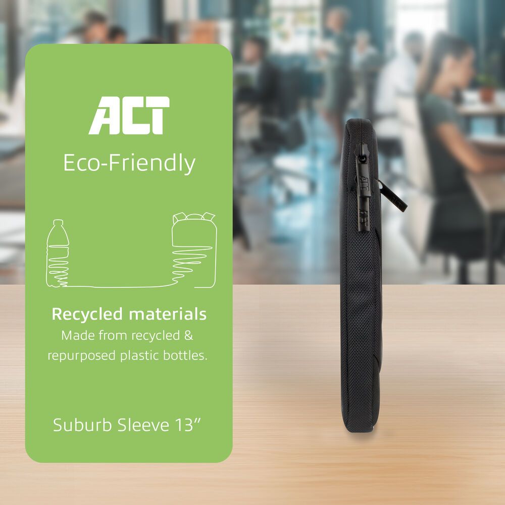 ACT AC8575 Suburb Laptop Sleeve 13,3
