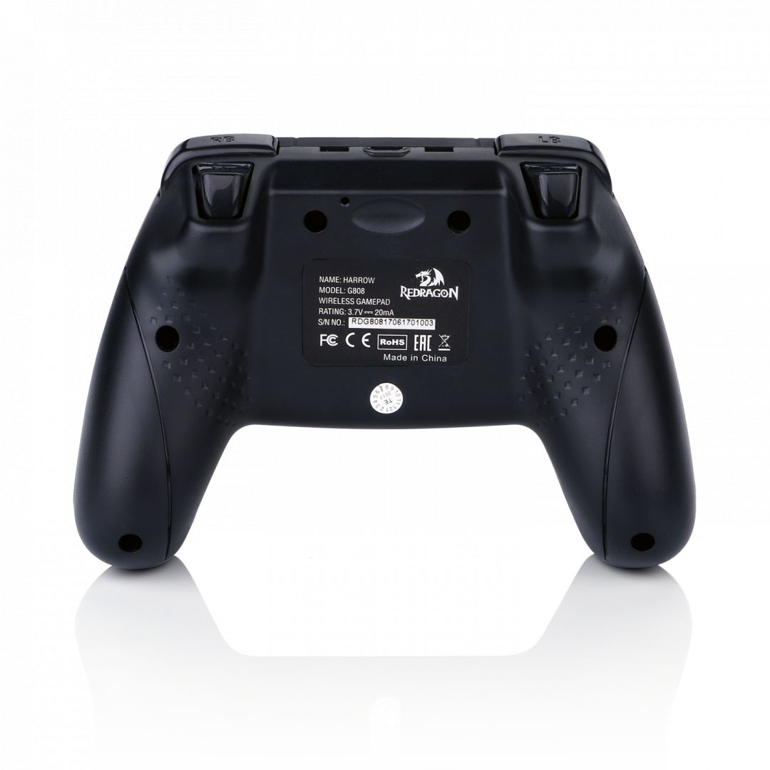 Redragon Harrow Wireless gamepad Black PC/PS3