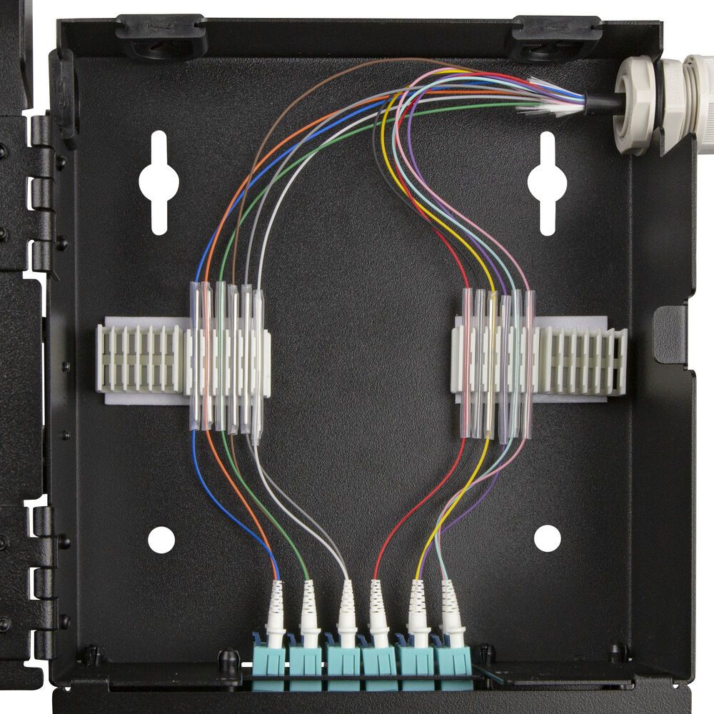 ACT Fiber patch box for Pre-terminated and MTP/MPO adapters 2 slots