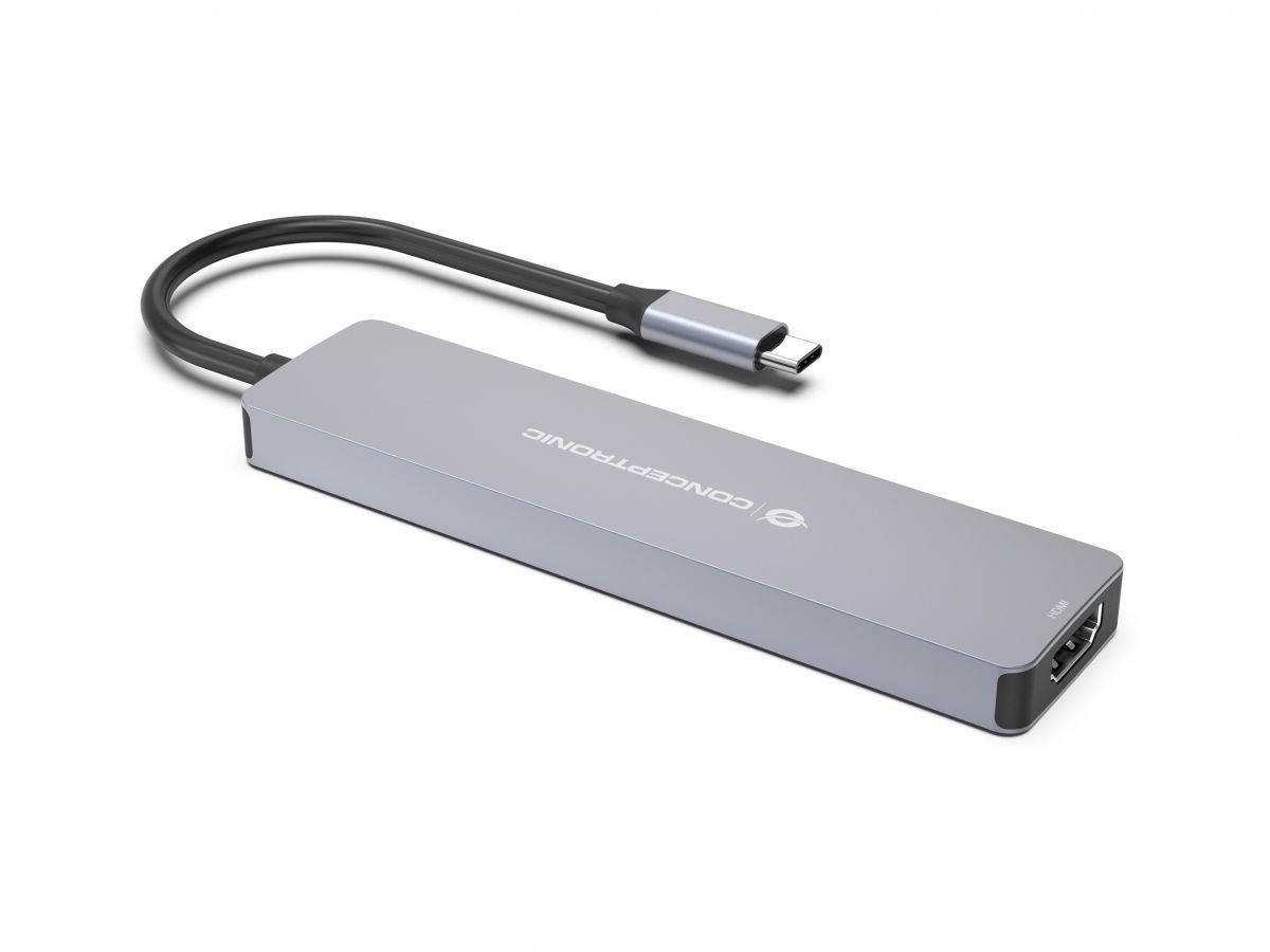Conceptronic  DONN28G 7-in-1 USB 3.2 Gen 1 Docking Station