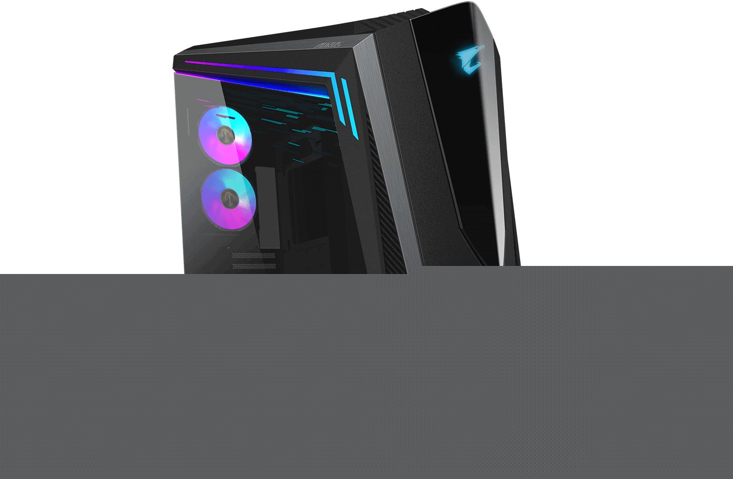 Gigabyte Aorus C700 Glass ARGB Tempered Glass Black