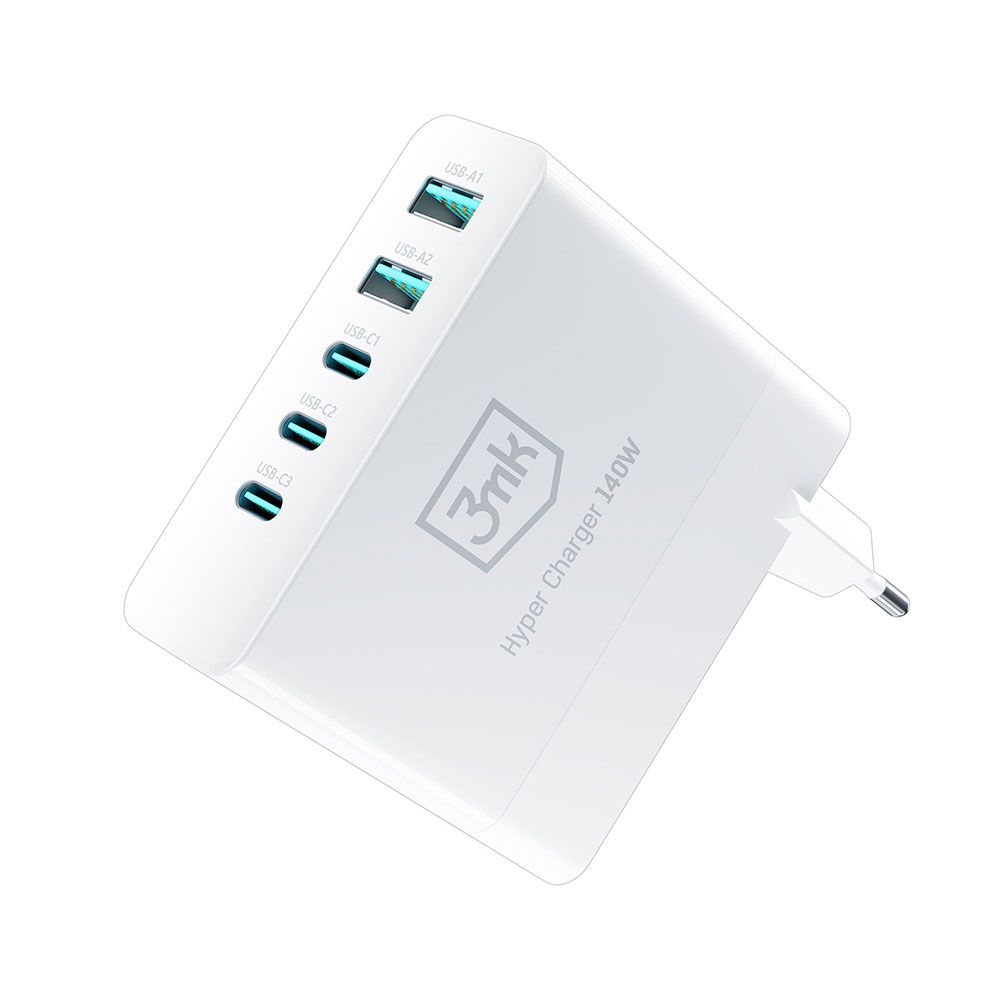 3mk Hyper Charger 140W White