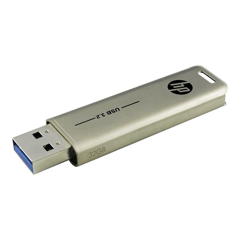 HP 32GB x796w USB Flash Drive USB3.2 Metallic