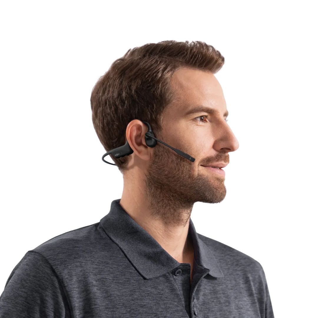 Shokz Opencomm2 2025 Upgrade Wireless Headset Black