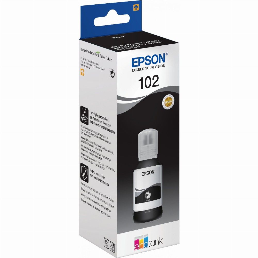 Epson 102 Black tintapatron