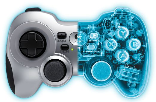 Logitech F710 Wireless Gamepad Silver/Black