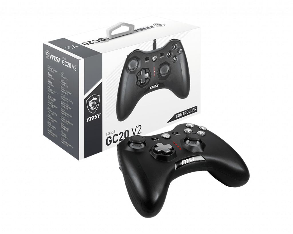 Msi Force GC20 V2 USB Gamepad Black