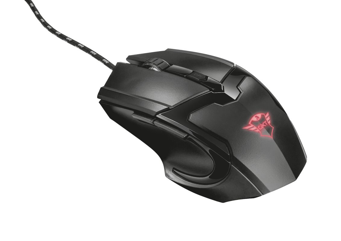 Trust GXT 784 2-in-1 Gaming Set with Headset & Mouse Black/Red