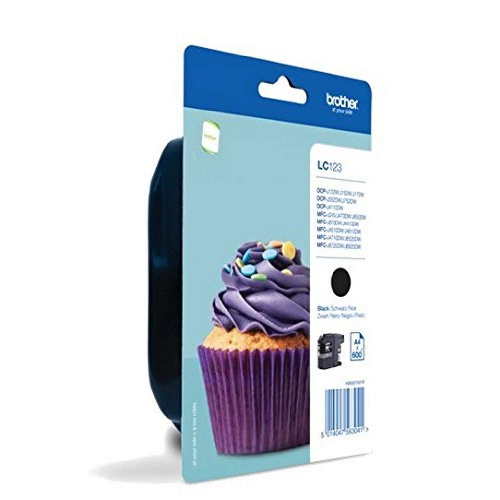 Brother LC-123BK Black tintapatroncsomag