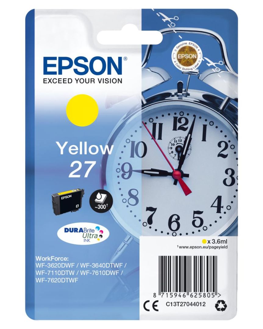Epson 27 Yellow tintapatron