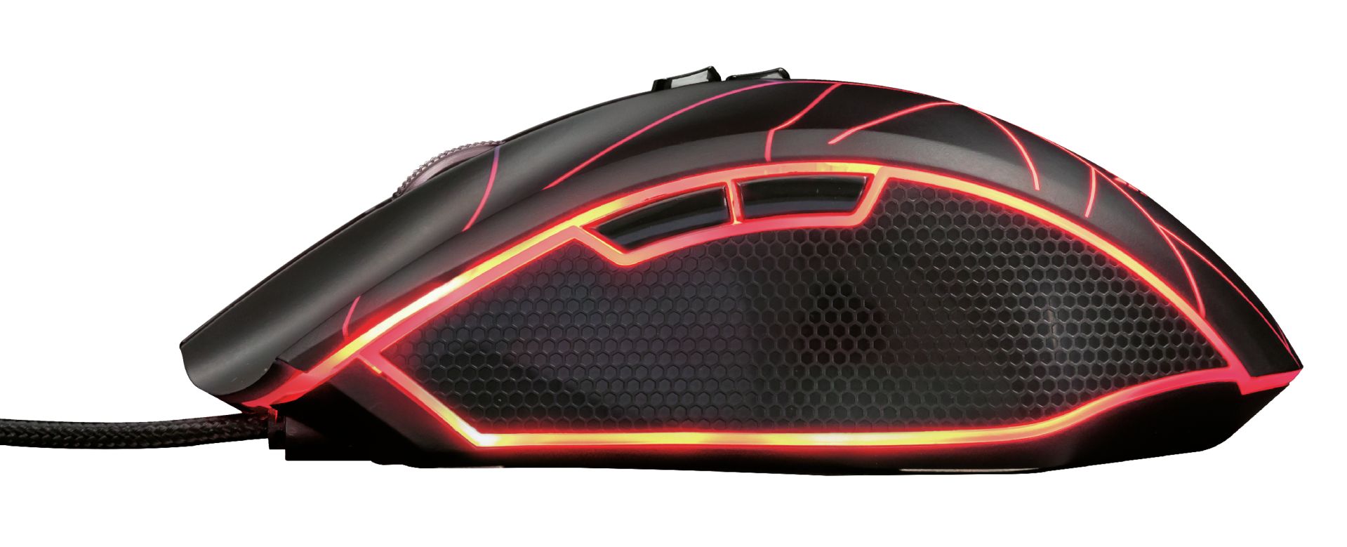 Trust GXT160X True RGB Gamer mouse Black