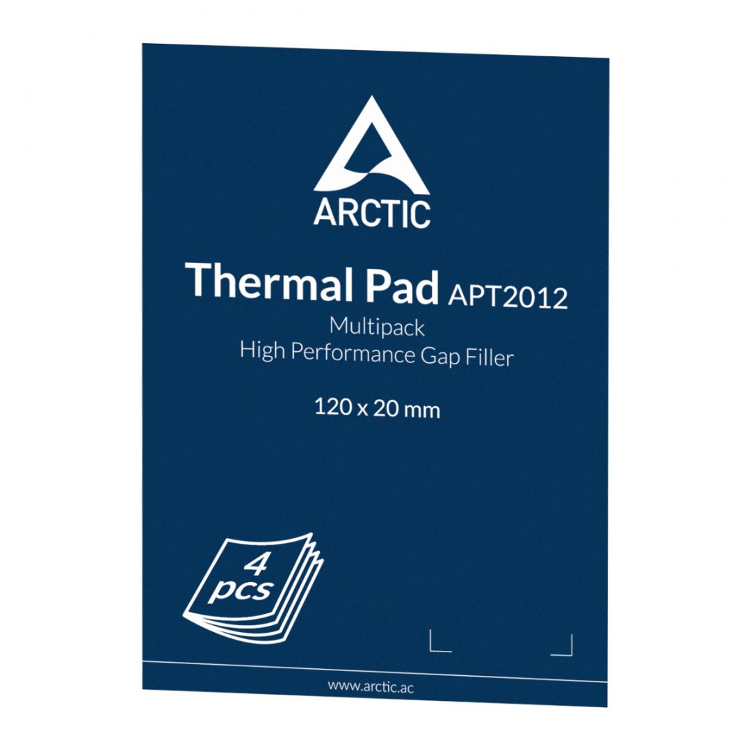 Arctic Thermal Pad Basic 120x20x1mm Hővezető lap (4 lap/csomag)