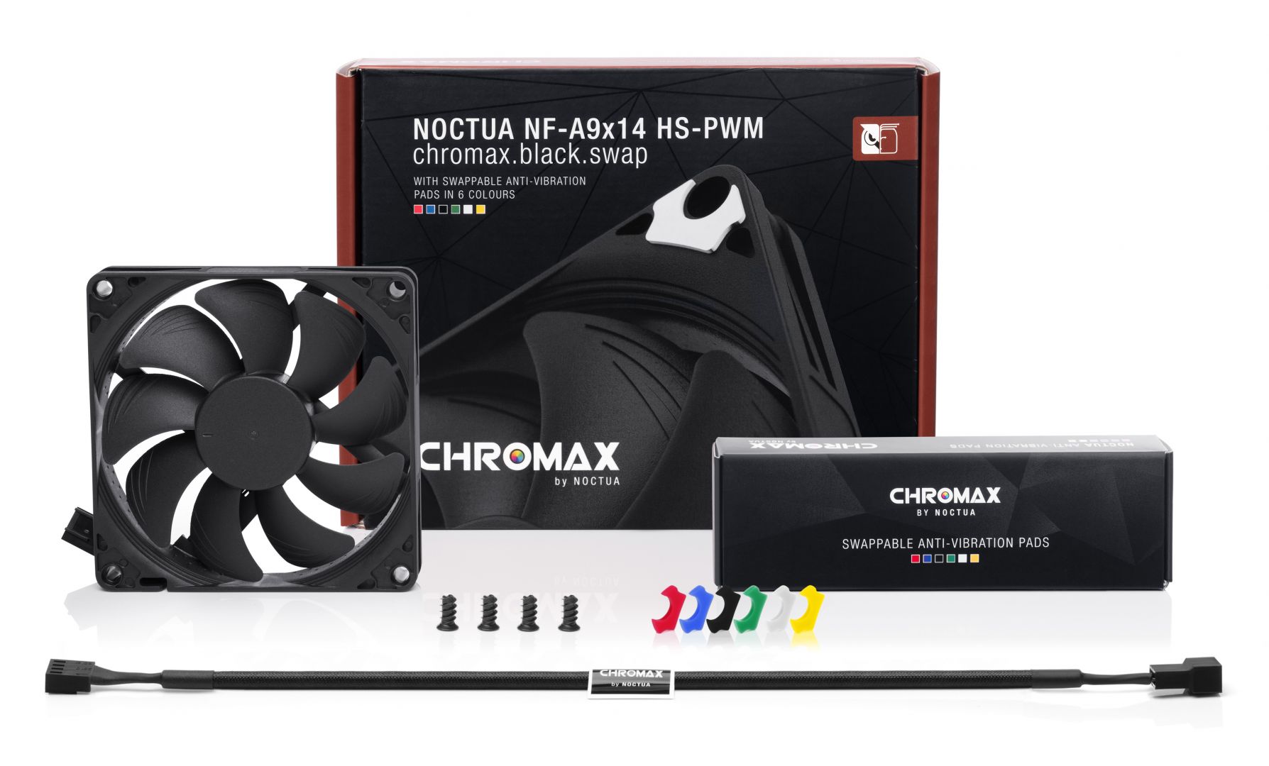 Noctua NF-A9x14 HS-PWM chromax.black.swap