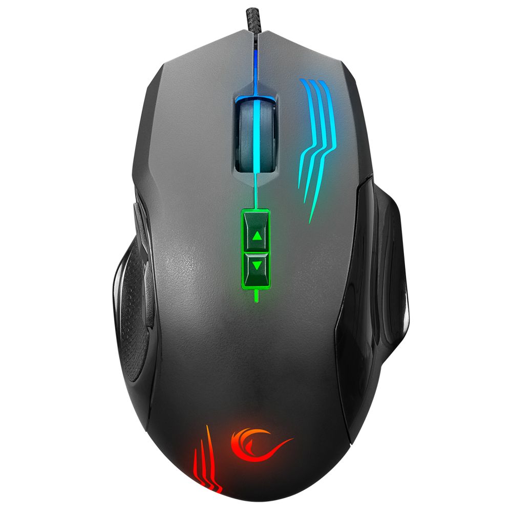 Rampage MX-G38 CLAW Gaming RGB Mouse Black