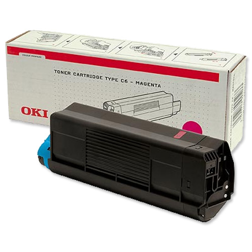 Oki C3100 3000 oldal Magenta toner