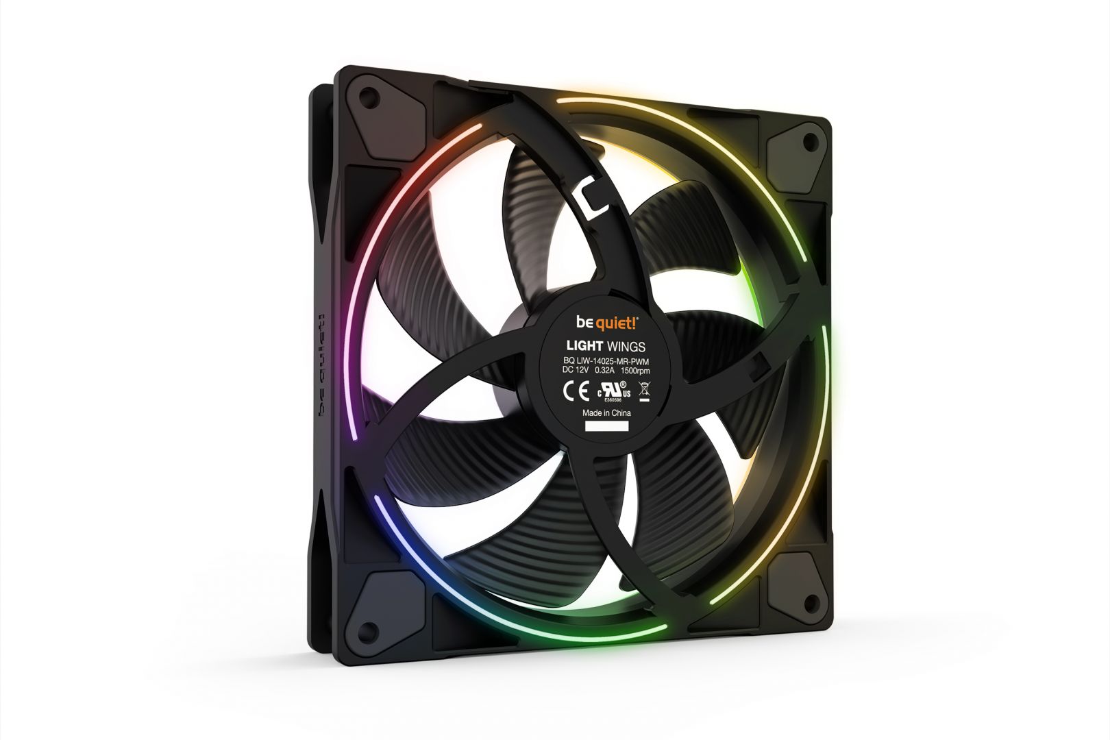 Be quiet! LIGHT WINGS 140mm PWM Triple-Pack