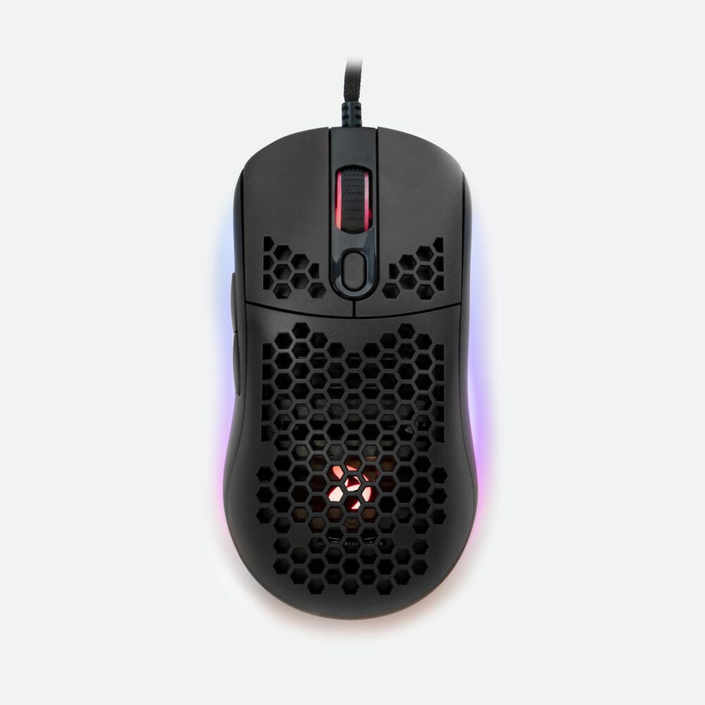 Arozzi Favo Ultra Light Gaming Mouse Black