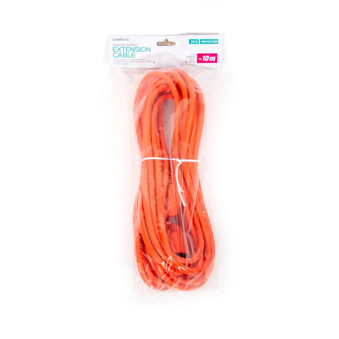 Platinet Hálózati Hosszabbító 10m Orange