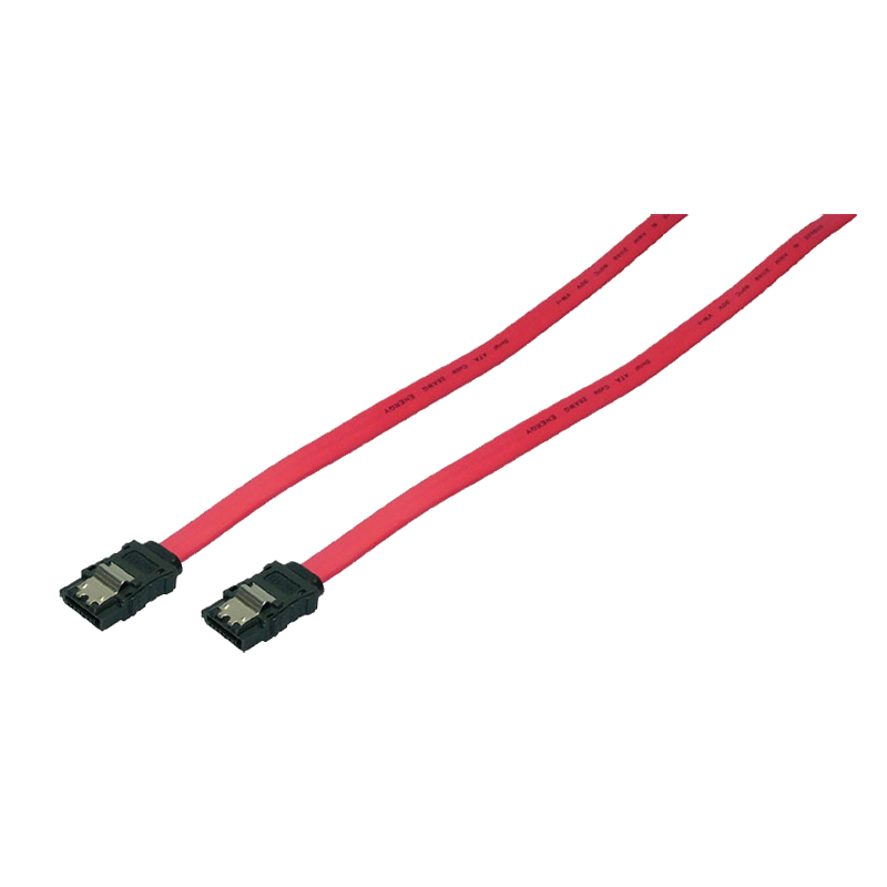 Logilink SATA Cable with Clip 90cm