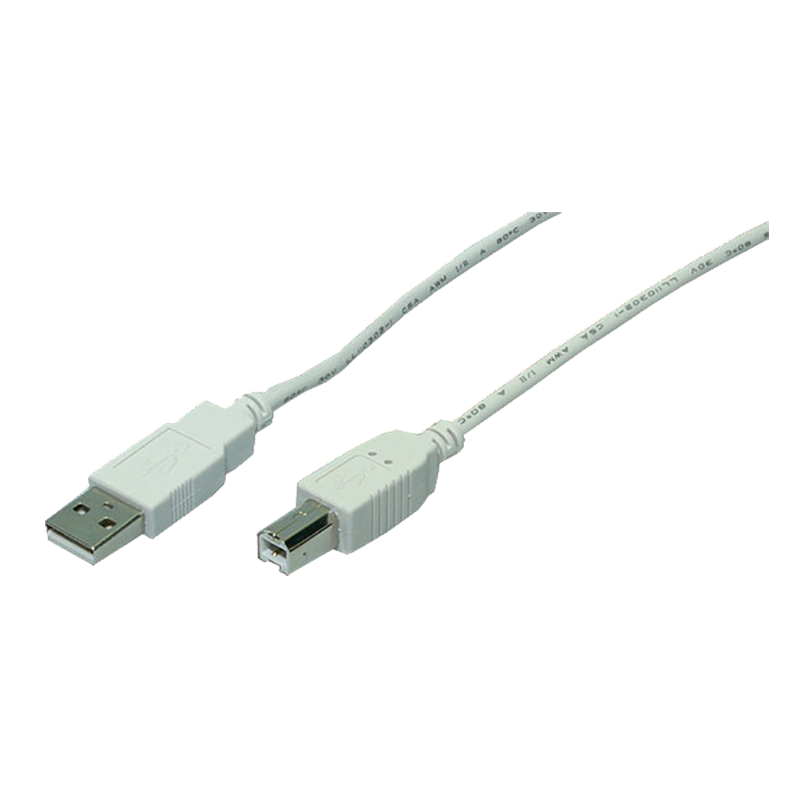 Logilink USB A-B Cable Grey 2m