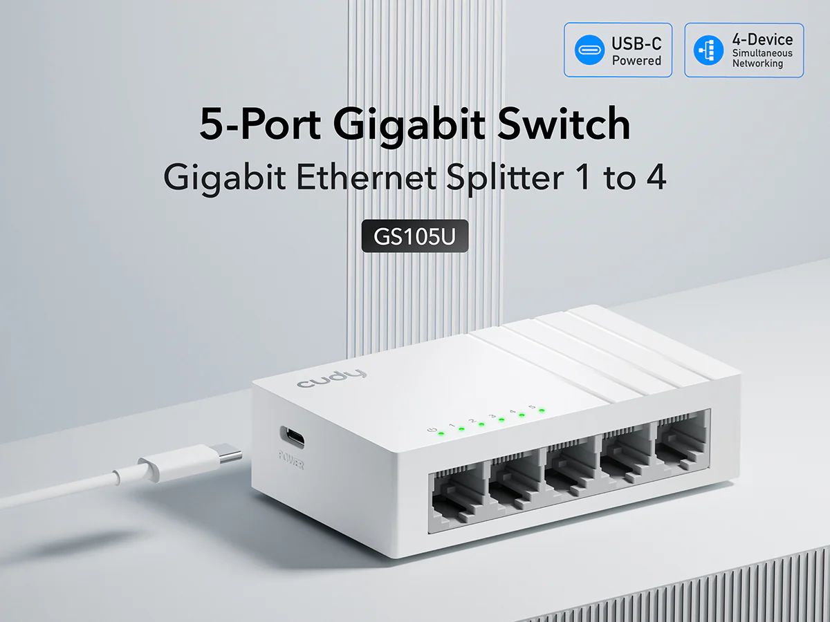 Cudy GS105U 5-port Switch 