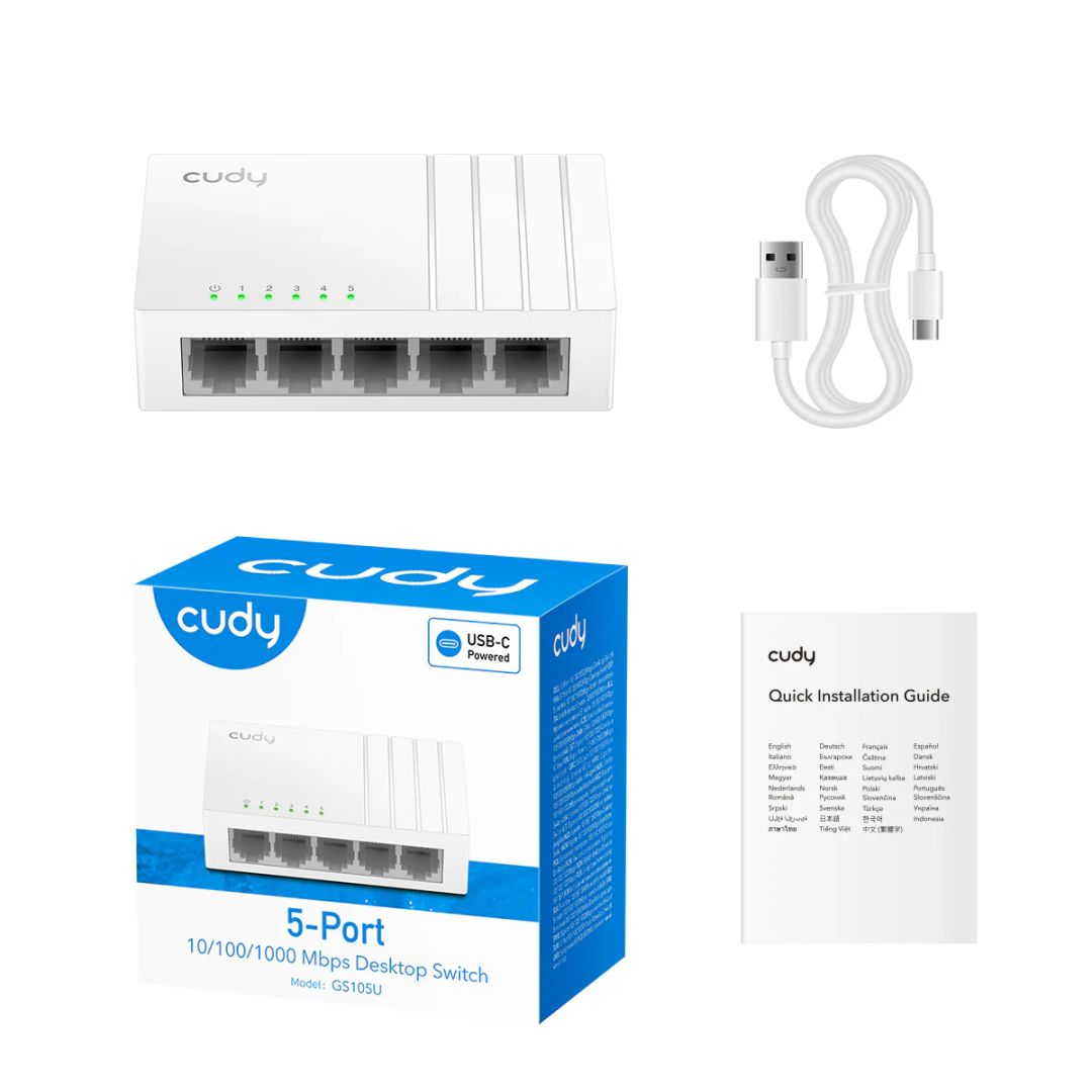 Cudy GS105U 5-port Switch 